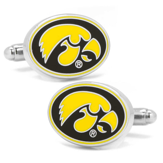 NCAA University of Iowa Hawkeyes Cufflinks - Cufflinks.com - Flyclothing LLC
