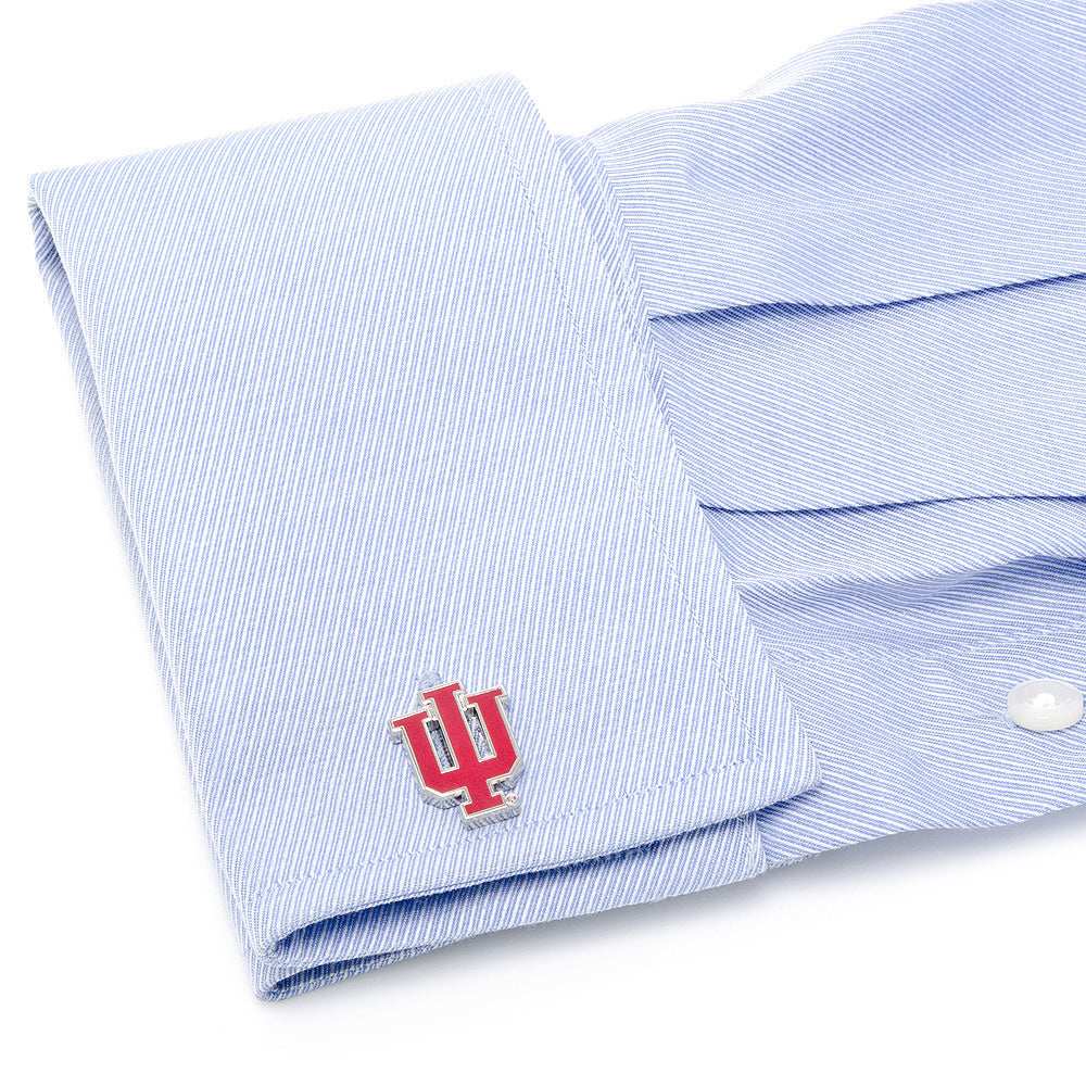 NCAA Indiana University Hoosiers Cufflinks - Cufflinks.com - Flyclothing LLC