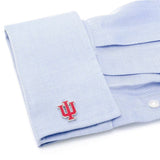NCAA Indiana University Hoosiers Cufflinks - Cufflinks.com - Flyclothing LLC