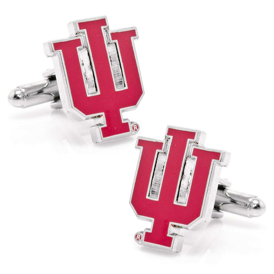 NCAA Indiana University Hoosiers Cufflinks - Cufflinks.com - Flyclothing LLC