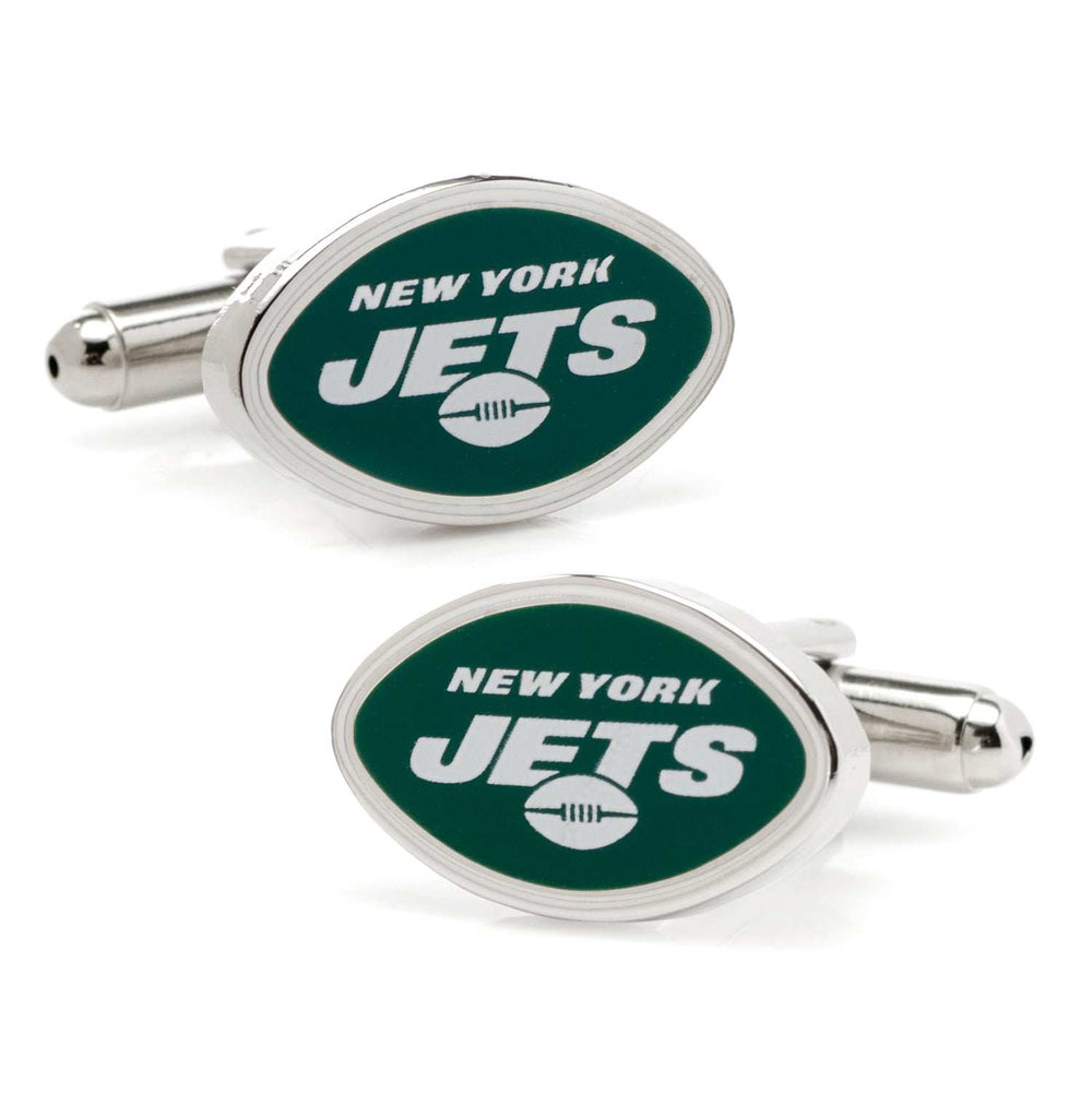 NFL New York Jets Cufflinks & Tie Bar Gift Set - Cufflinks.com - Flyclothing LLC