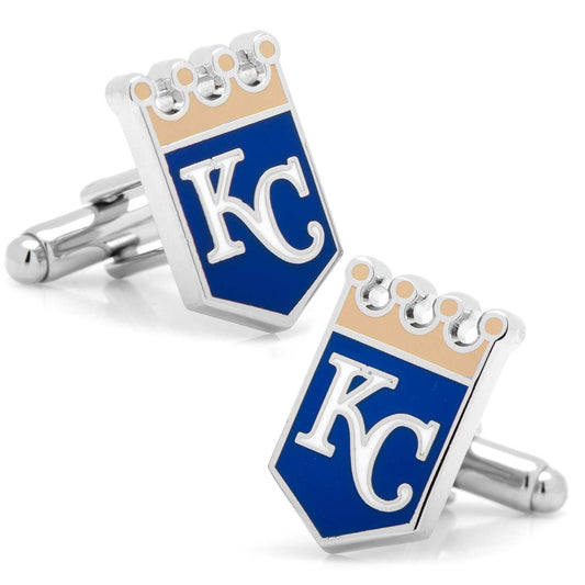 MLB Kansas City Royals Cufflinks - Cufflinks.com - Flyclothing LLC