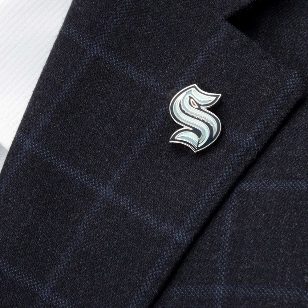NHL Seattle Kraken Lapel Pin - Cufflinks.com - Flyclothing LLC