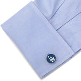 MLB LA Dodgers Cufflinks and Tie Bar Gift Set - Cufflinks.com - Flyclothing LLC