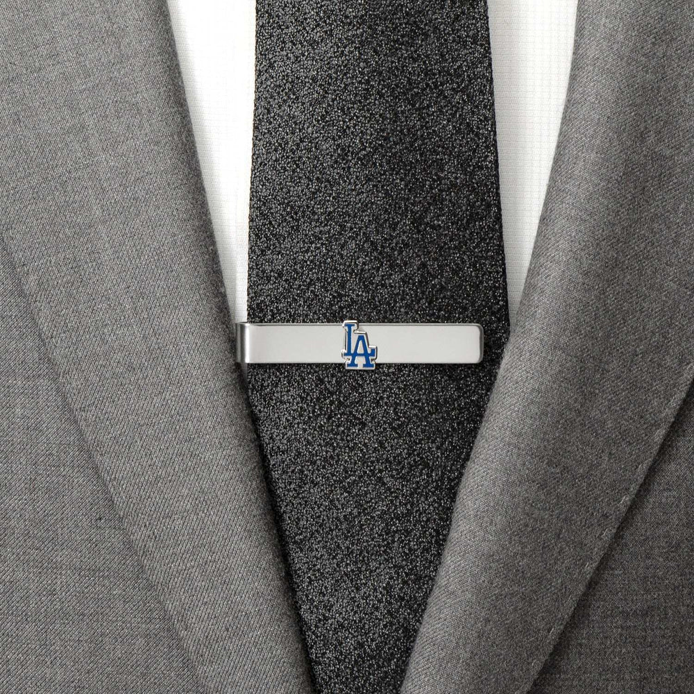 MLB LA Dodgers Cufflinks and Tie Bar Gift Set - Cufflinks.com - Flyclothing LLC