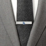 MLB LA Dodgers Cufflinks and Tie Bar Gift Set - Cufflinks.com - Flyclothing LLC