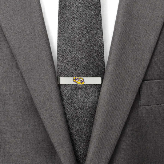 NCAA LSU Tiger's Eye Tie Bar - Cufflinks.com - Flyclothing LLC