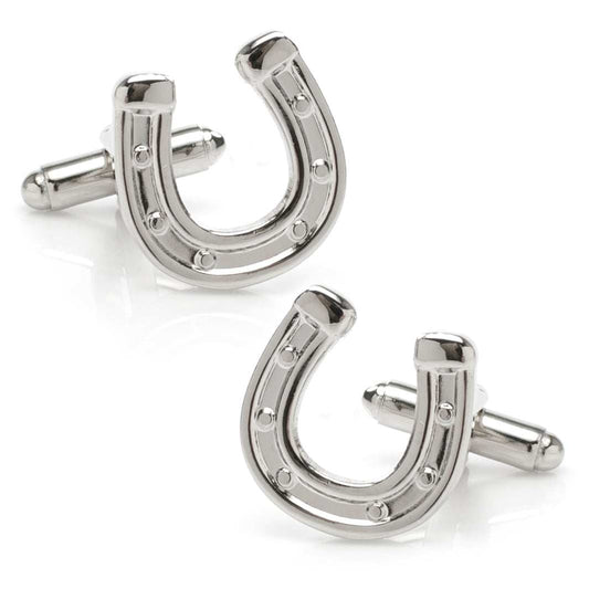 Horseshoe Cufflinks - Cufflinks.com - Flyclothing LLC