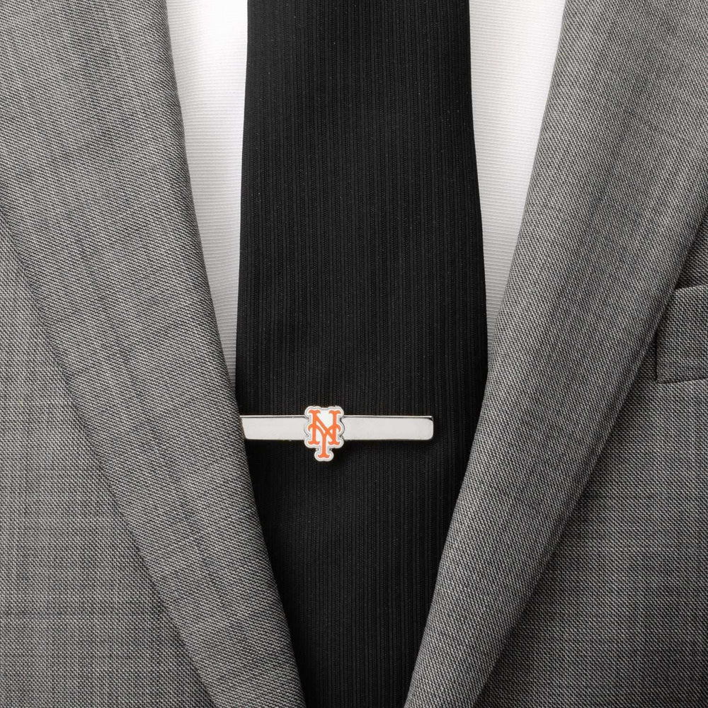 MLB New York Mets Cufflinks and Tie Clip Gift Set - Cufflinks.com - Flyclothing LLC