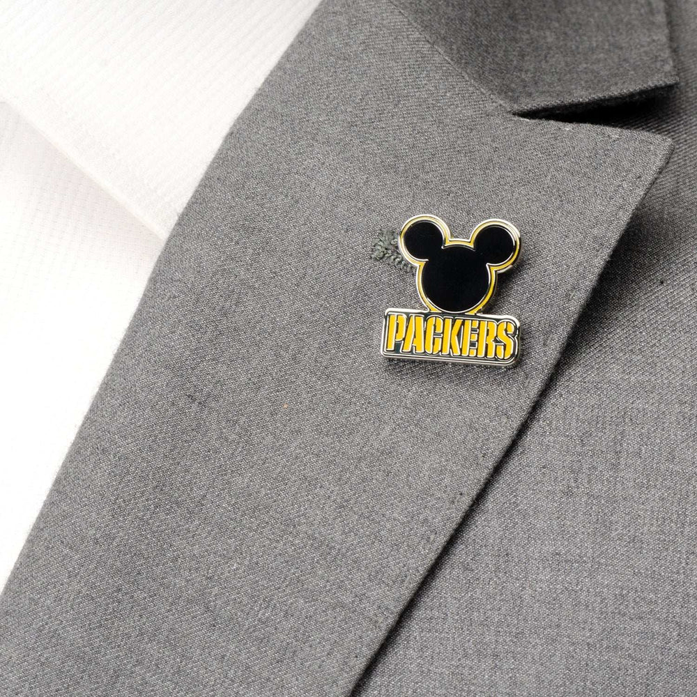 NFL Green Bay Packers & Mickey Lapel Pin - Cufflinks.com - Flyclothing LLC