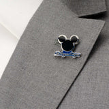 MLB Mickey & LA Dodgers Lapel Pin - Cufflinks.com - Flyclothing LLC