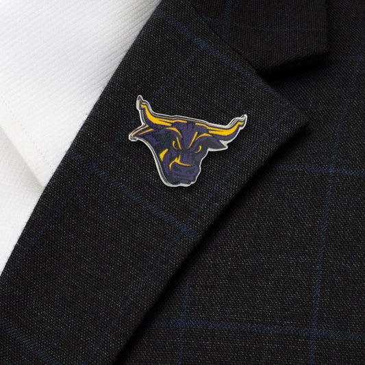 NCAA Mankato State Stomper Mascot Lapel Pin - Cufflinks.com - Flyclothing LLC