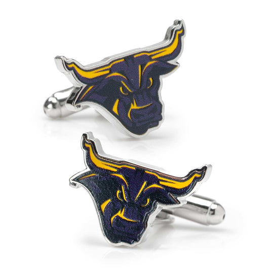 NCAA Mankato State Stomper Mascot Cufflinks - Cufflinks.com - Flyclothing LLC