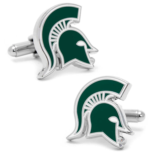 NCAA Michigan State Spartans Cufflinks - Cufflinks.com - Flyclothing LLC