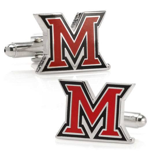 NCAA Miami University of Ohio Cufflinks - Cufflinks.com - Flyclothing LLC