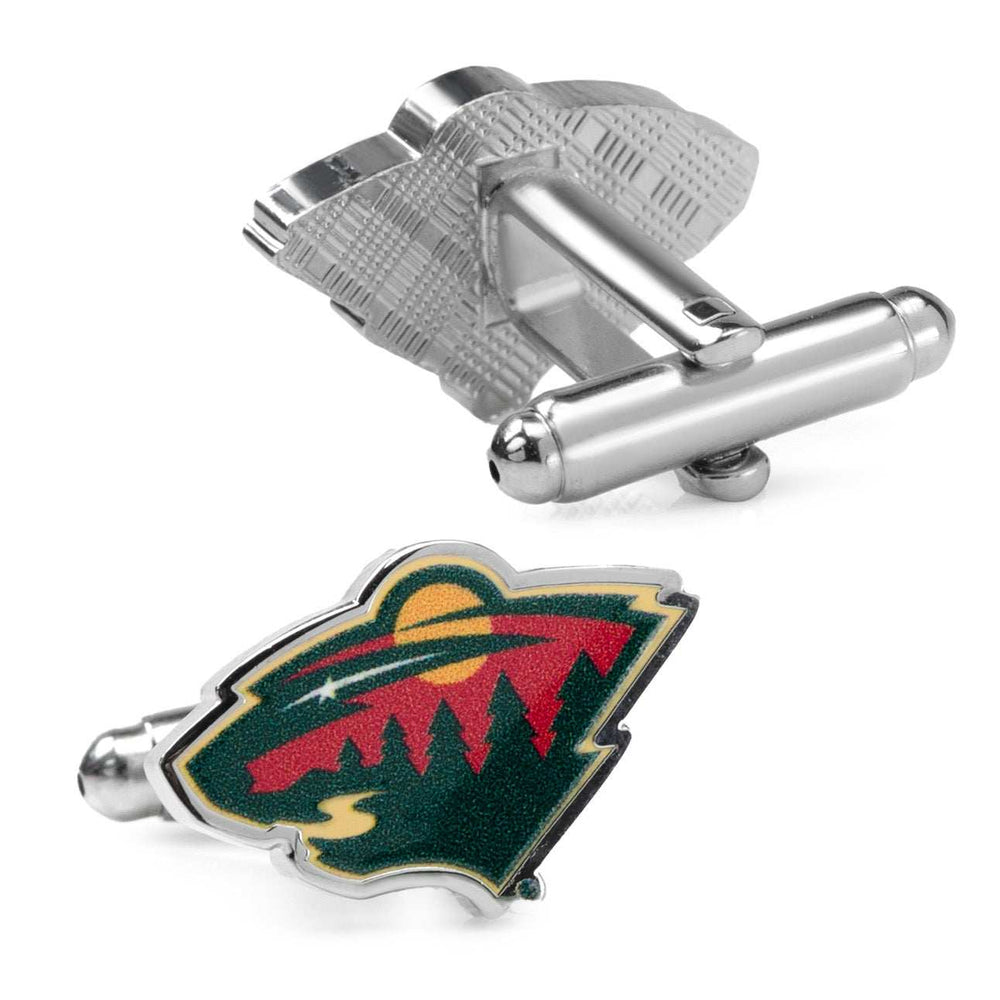 NHL Minnesota Wild Cufflinks - Cufflinks.com - Flyclothing LLC