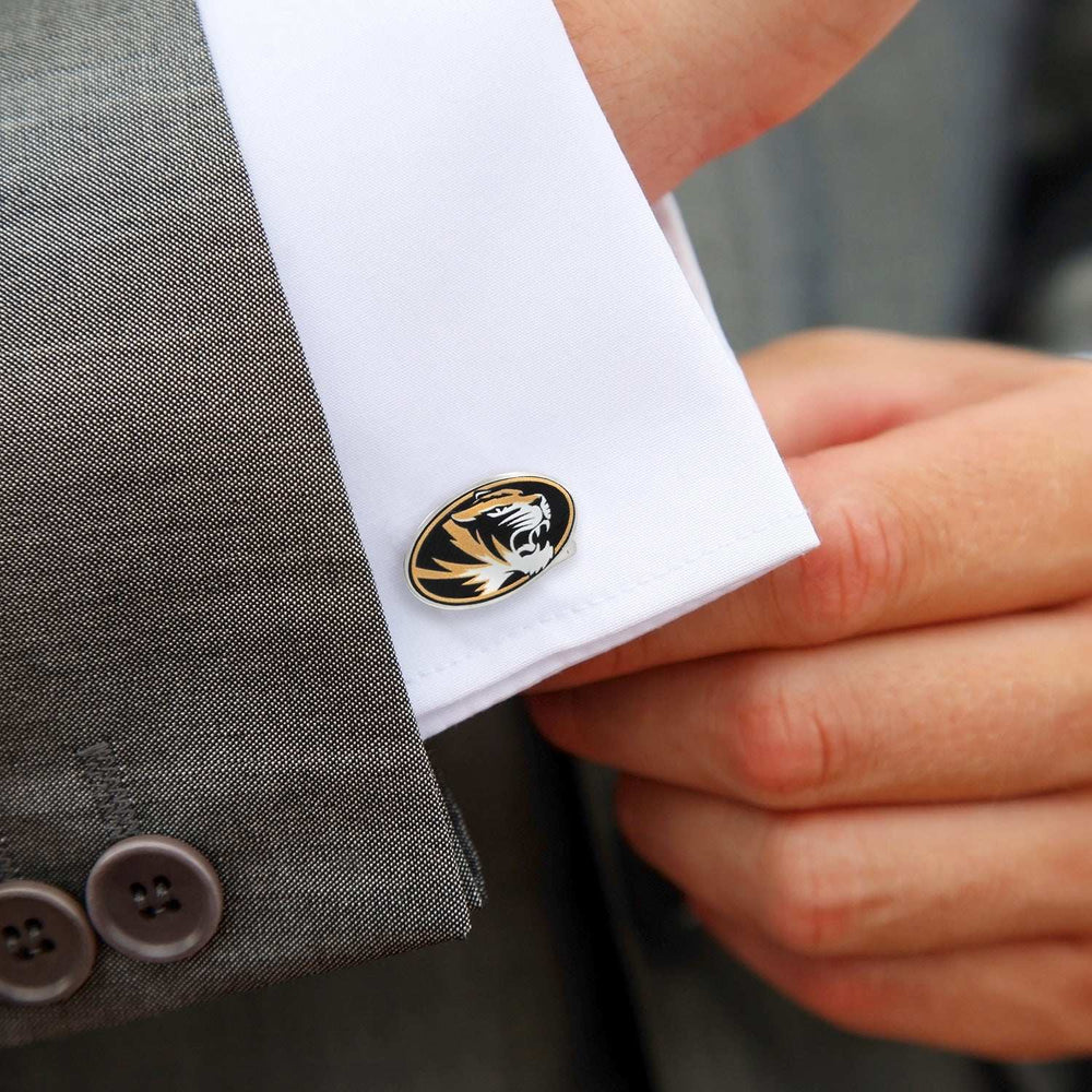 NCAA University of Missouri Tigers Cufflinks - Cufflinks.com - Flyclothing LLC