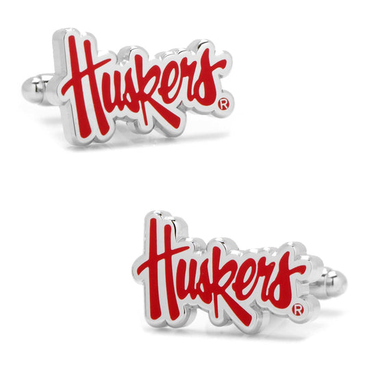 NCAA Nebraska Huskers Cufflinks - Cufflinks.com - Flyclothing LLC