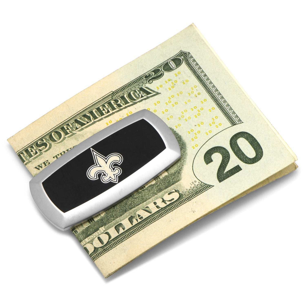 NFL New Orleans Saints Cushion Money Clip - Cufflinks.com - Flyclothing LLC