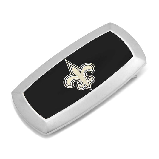 NFL New Orleans Saints Cushion Money Clip - Cufflinks.com - Flyclothing LLC