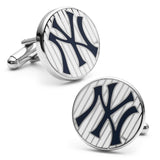 MLB New York Yankees Pinstripe Cufflinks - Cufflinks.com - Flyclothing LLC