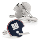 NFL New York Giants Retro Helmet Cufflinks - Cufflinks.com - Flyclothing LLC