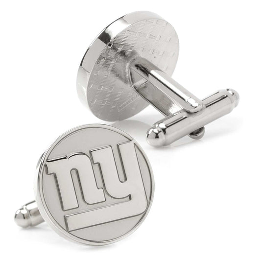 NFL New York Giants Silver Edition Cufflinks - Cufflinks.com - Flyclothing LLC