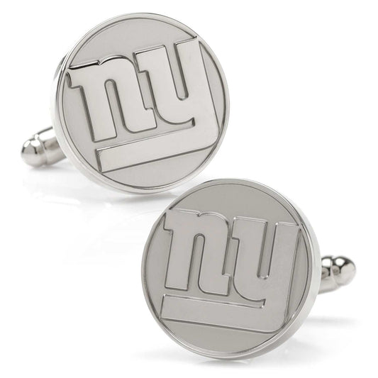 NFL New York Giants Silver Edition Cufflinks - Cufflinks.com - Flyclothing LLC