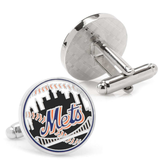 MLB New York Mets Baseball Cufflinks - Cufflinks.com - Flyclothing LLC