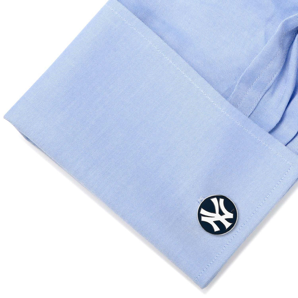 MLB New York Yankees Cufflinks - Cufflinks.com - Flyclothing LLC