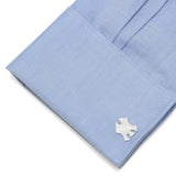 MLB New York Yankees Silver Logo Cufflinks - Cufflinks.com - Flyclothing LLC