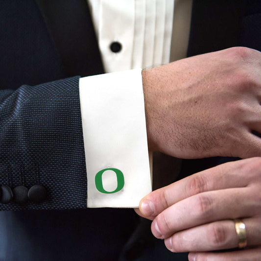 NCAA Oregon Ducks Cufflinks - Cufflinks.com - Flyclothing LLC
