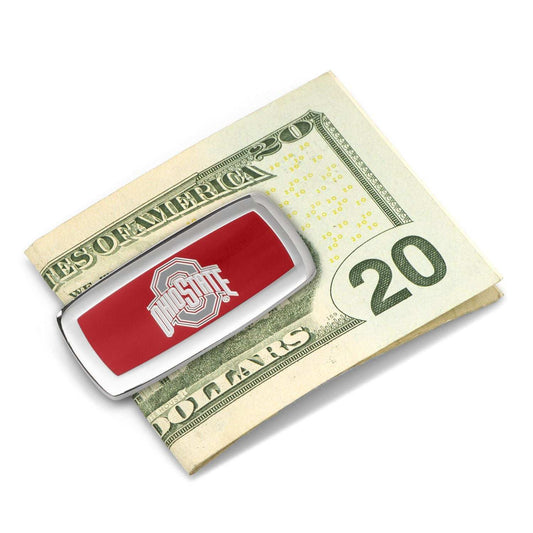 NCAA Ohio State Buckeyes Cushion Money Clip - Cufflinks.com - Flyclothing LLC