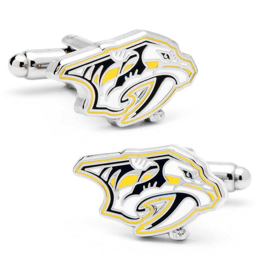 NHL Nashville Predators Cufflinks - Cufflinks.com - Flyclothing LLC