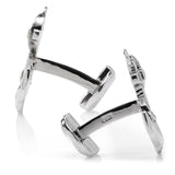 Silver Scales of Justice Cufflinks - Cufflinks.com - Flyclothing LLC
