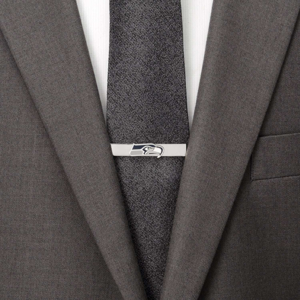 NFL Seattle Seahawks Cufflinks and Tie Bar Gift Set - Cufflinks.com - Flyclothing LLC