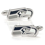 NFL Seattle Seahawks Cufflinks and Tie Bar Gift Set - Cufflinks.com - Flyclothing LLC