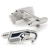 NFL Seattle Seahawks Cufflinks and Tie Bar Gift Set - Cufflinks.com - Flyclothing LLC