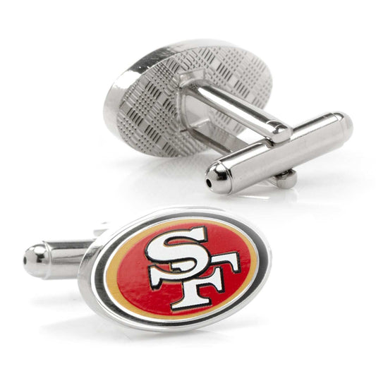 NFL San Francisco 49er's Cufflinks - Cufflinks.com - Flyclothing LLC