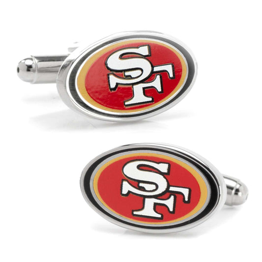 NFL San Francisco 49er's Cufflinks - Cufflinks.com - Flyclothing LLC