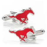 NCAA SMU Mustangs Cufflinks - Cufflinks.com - Flyclothing LLC