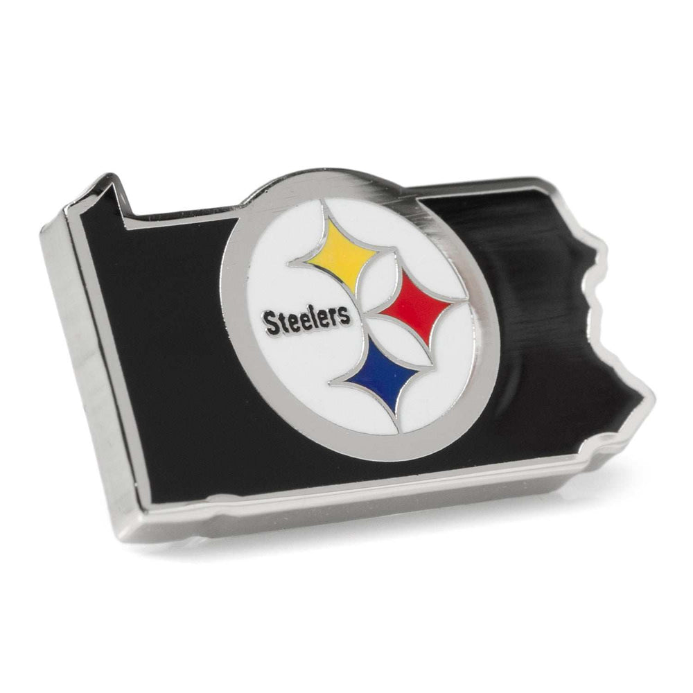 NFL Pittsburgh Steelers State Shaped Lapel Pin - Cufflinks.com - Flyclothing LLC