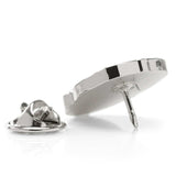 MLB New York Mets Sugar Skull Cufflinks & Lapel Pin Gift Set - Cufflinks.com - Flyclothing LLC