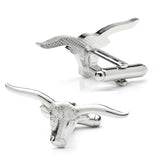 Longhorn Steer Cufflinks - Cufflinks.com - Flyclothing LLC
