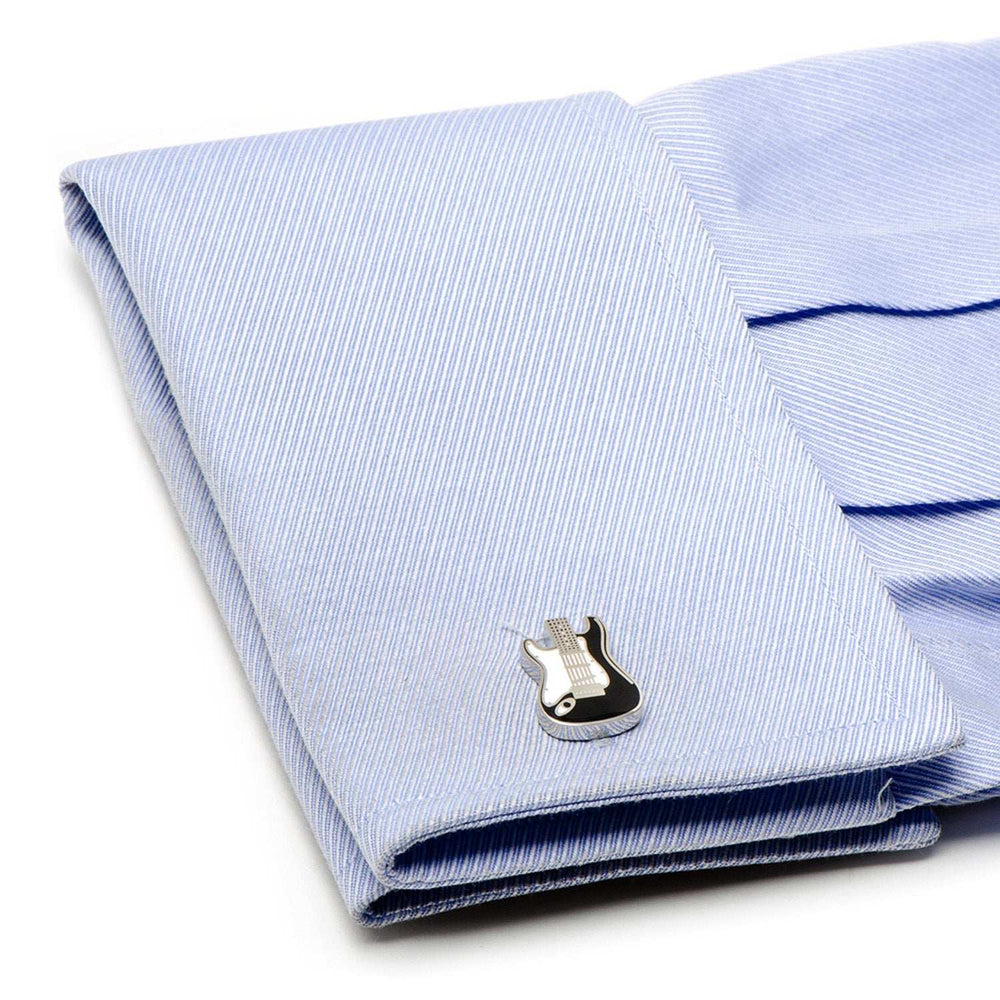 Electric Guitar Cufflinks - Cufflinks.com - Flyclothing LLC