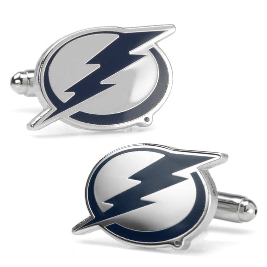 NHL Tampa Bay Lightning Cufflinks - Cufflinks.com - Flyclothing LLC