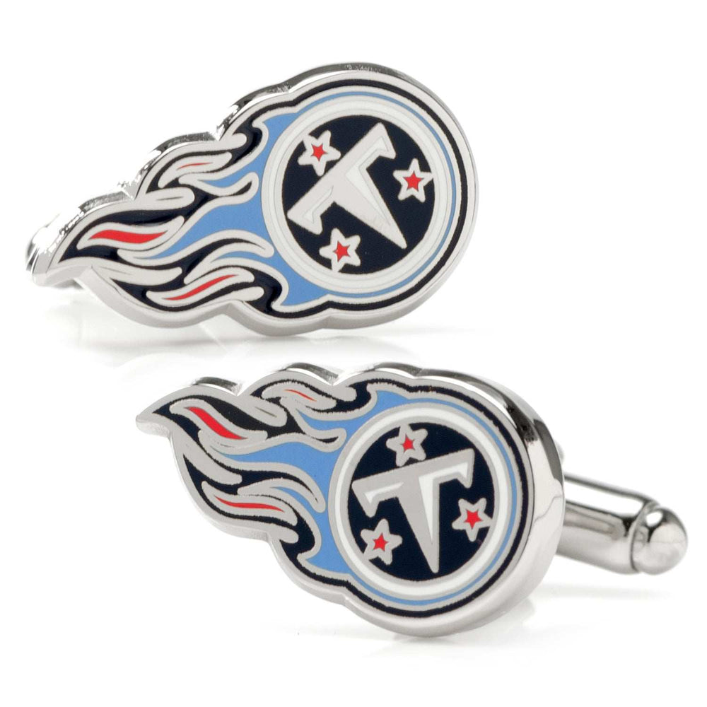 NFL Tennessee Titans Cufflinks and Tie Bar Gift Set - Cufflinks.com - Flyclothing LLC