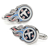 NFL Tennessee Titans Cufflinks and Tie Bar Gift Set - Cufflinks.com - Flyclothing LLC