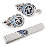 NFL Tennessee Titans Cufflinks and Tie Bar Gift Set - Cufflinks.com - Flyclothing LLC