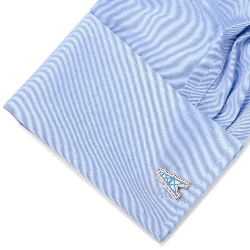 NFL Houston Oilers Vintage Cufflinks - Cufflinks.com - Flyclothing LLC